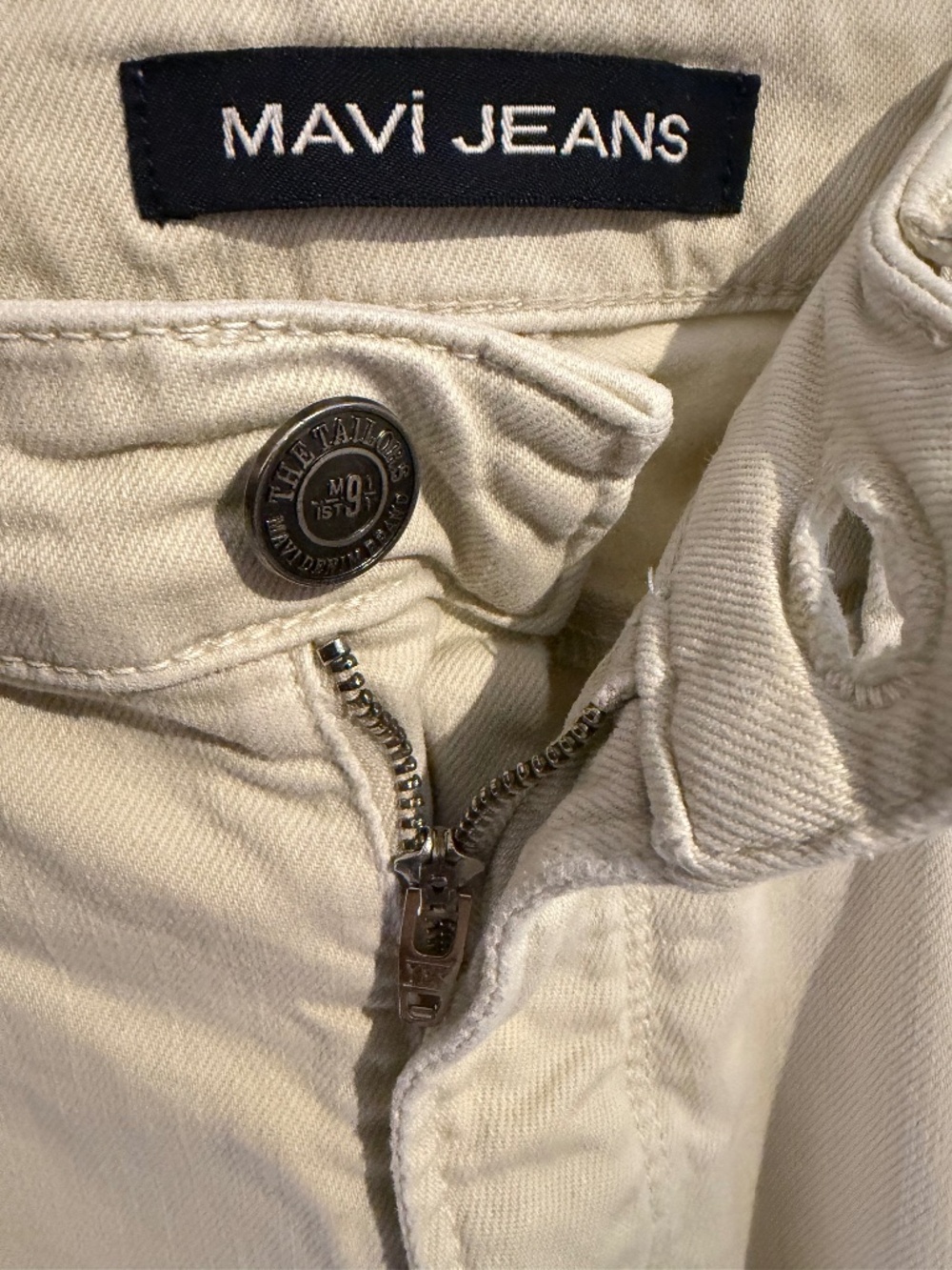 Men's Mavi Jake Slim Beige Jeans 31 x 32
